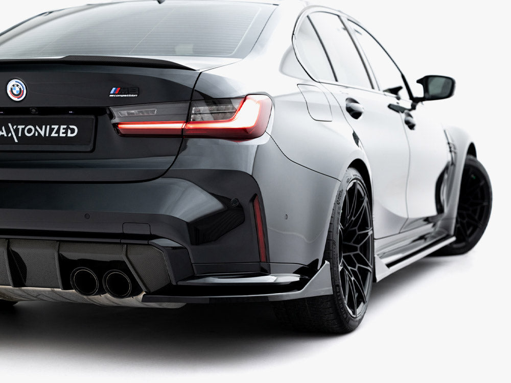 Rear Side Splitters V.5 compatible with BMW M3 Sedan / Touring G80 / G81
