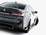 Rear Side Splitters V.5 compatible with BMW M3 Sedan / Touring G80 / G81
