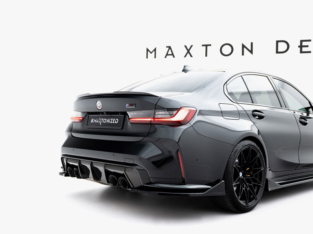 Rear Side Splitters V.5 compatible with BMW M3 Sedan / Touring G80 / G81