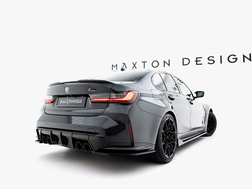 Rear Side Splitters V.3 compatible with BMW M3 Sedan / Touring G80 / G81