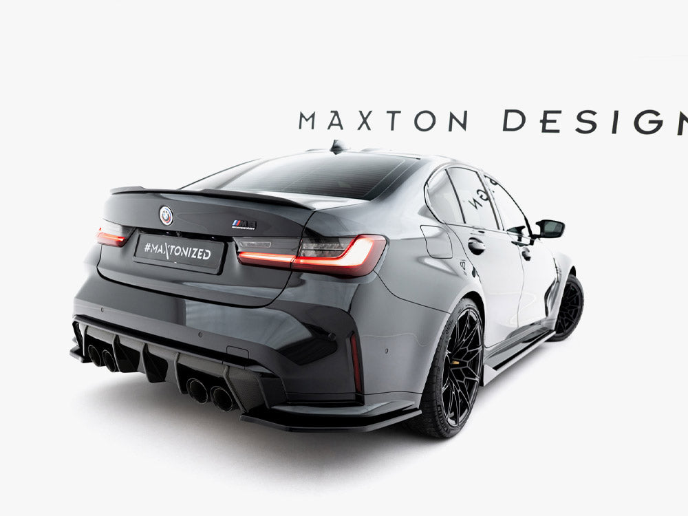 Rear Side Splitters V.3 compatible with BMW M3 Sedan / Touring G80 / G81