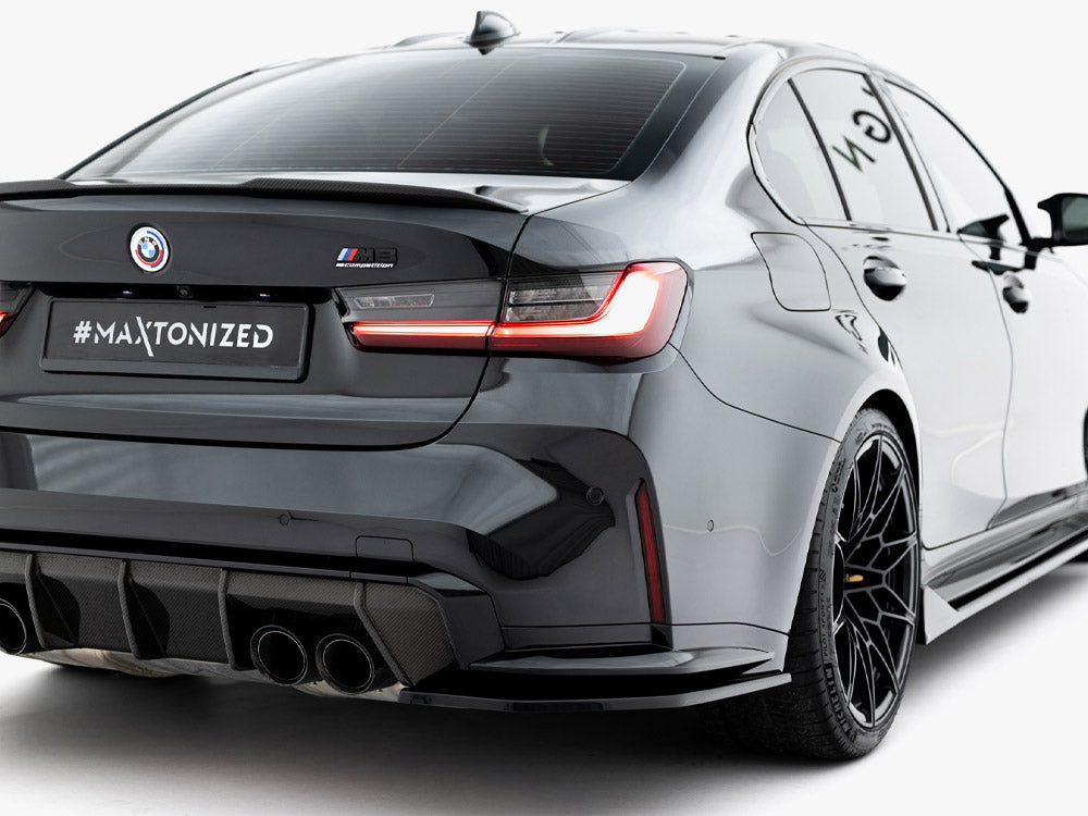 Rear Side Splitters V.3 compatible with BMW M3 Sedan / Touring G80 / G81