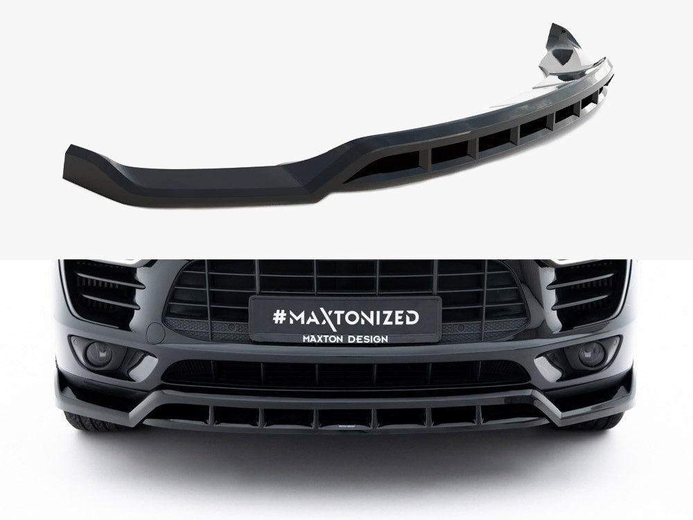 Front Splitter V.3 compatible with Porsche Macan Mk1