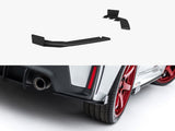 Street PRO Rear Side Splitters + Flaps compatible with Toyota GR Corolla Mk12