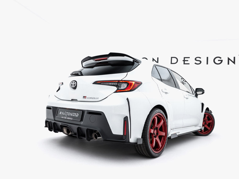 Street PRO Rear Side Splitters + Flaps compatible with Toyota GR Corolla Mk12