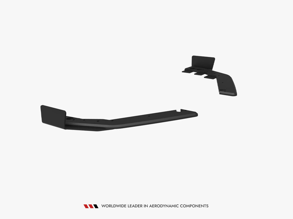 Street PRO Rear Side Splitters + Flaps compatible with Toyota GR Corolla Mk12