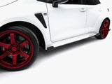 Street PRO Side Skirts Diffusers + Flaps compatible with Toyota GR Corolla Mk12
