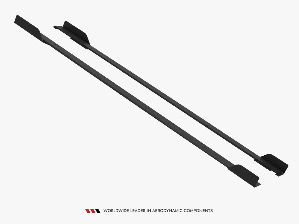 Street PRO Side Skirts Diffusers + Flaps compatible with Toyota GR Corolla Mk12