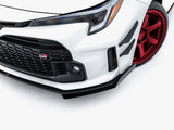 Street PRO Front Splitter + Flaps compatible with Toyota GR Corolla Mk12