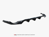 Rear Splitter (Vertical Bars) compatible with Audi RS Q8 Mk1 Facelift