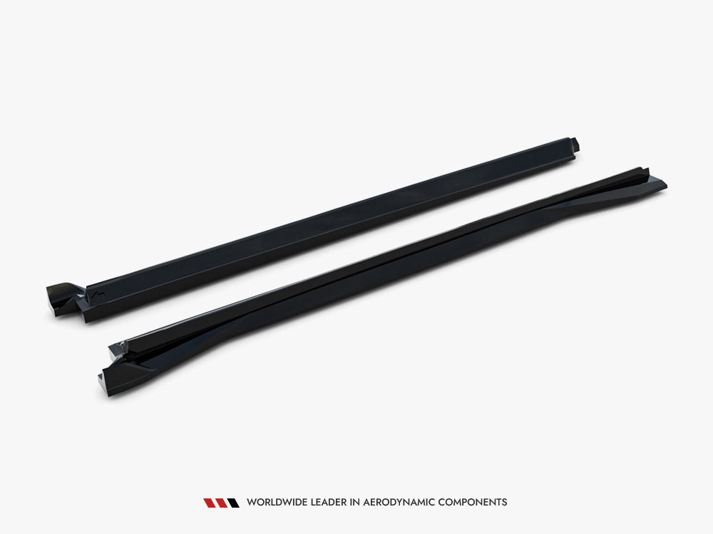 Side Skirts Diffusers compatible with Audi RS Q8 Mk1 Facelift