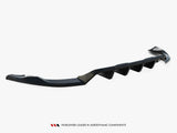 Rear Splitter (Vertical Bars) compatible with Volvo XC60 Mk1 Facelift