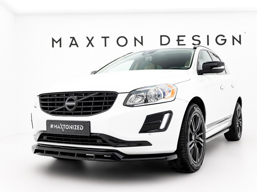 Front Splitter compatible with Volvo XC60 Mk1 Facelift