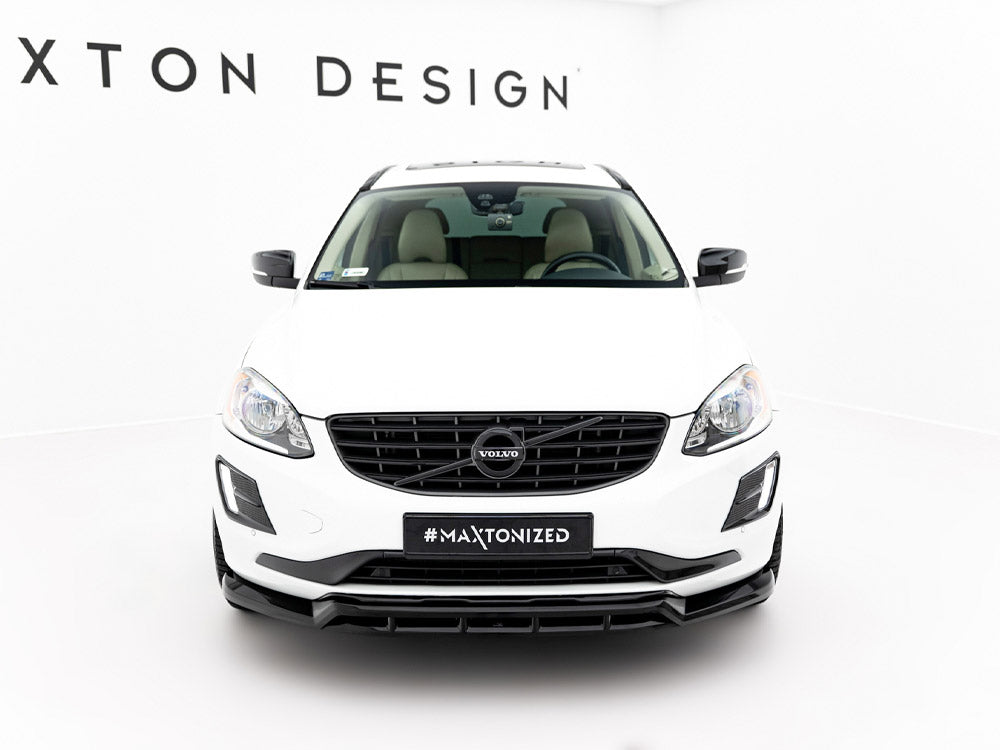 Front Splitter compatible with Volvo XC60 Mk1 Facelift