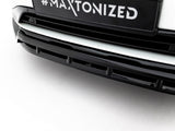 Front Splitter compatible with Volvo XC60 Mk1 Facelift