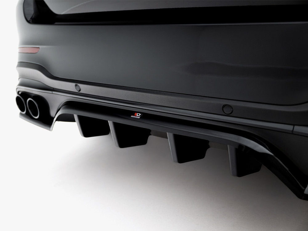 Rear Splitter (Vertical Bars) compatible with Mercedes-AMG GLC 43 SUV X253 Facelift