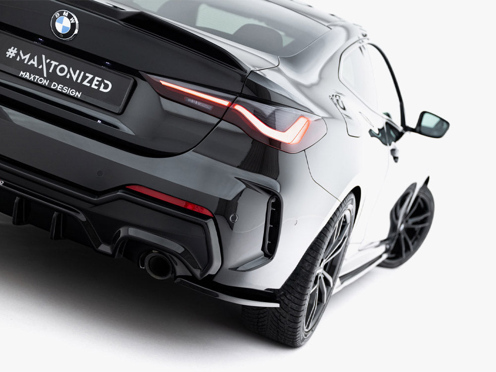 Rear Side Splitters V.7 compatible with BMW 4 M-Pack G22 / G23 / G22 Facelift / G23 Facelift