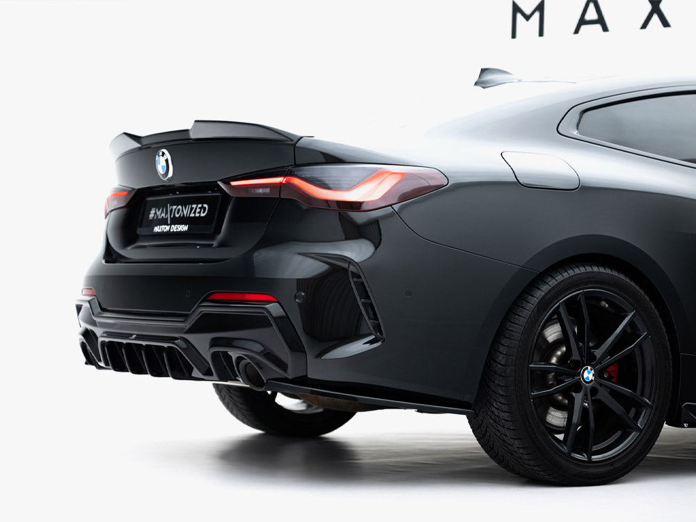 Rear Side Splitters V.7 compatible with BMW 4 M-Pack G22 / G23 / G22 Facelift / G23 Facelift
