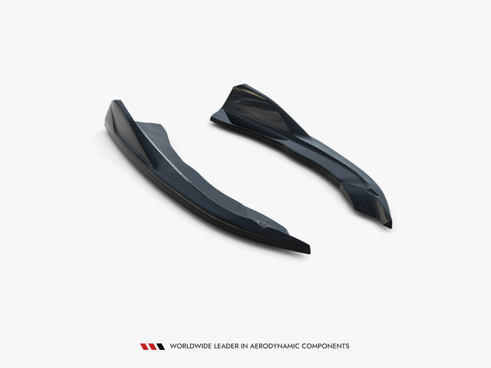 Rear Side Splitters V.8 compatible with BMW 4 M-Pack G22 / G23 / G22 Facelift / G23 Facelift