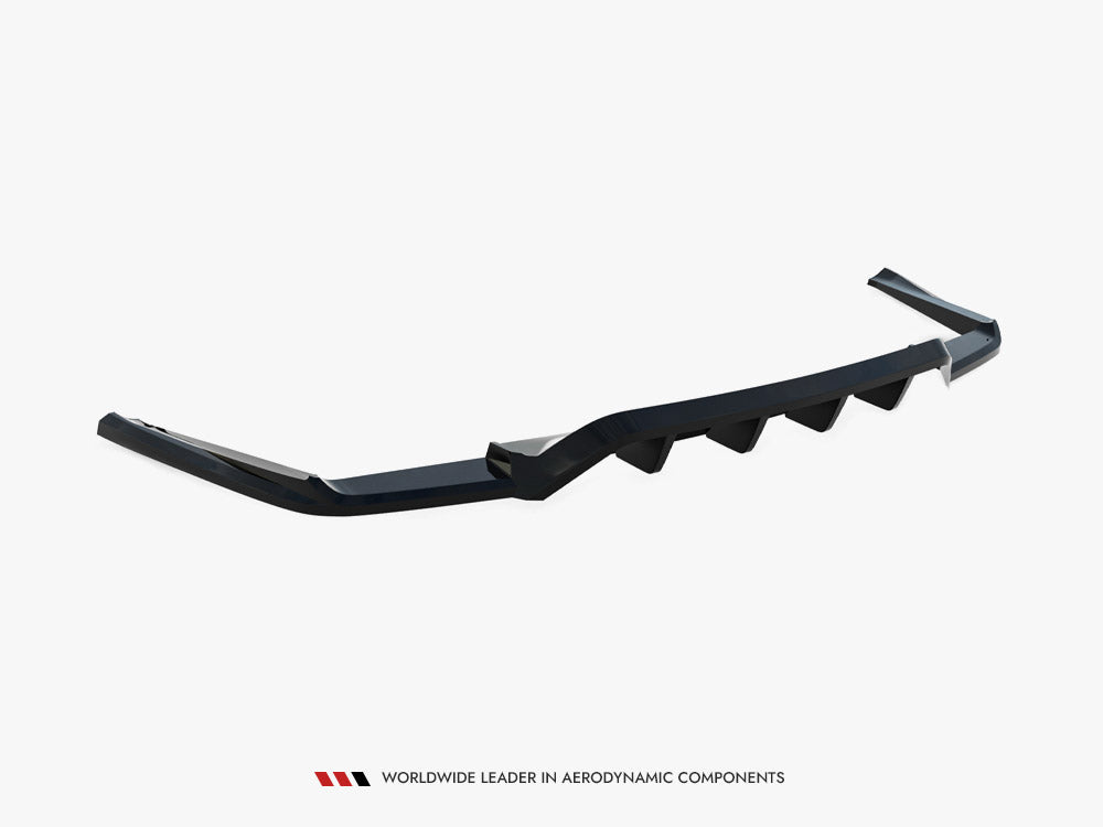 Rear Splitter (Vertical Bars) compatible with Maserati Ghibli Modena Mk3 Facelift