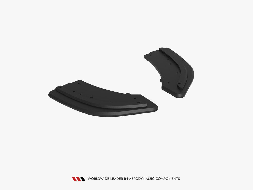 Street PRO Rear Side Splitters compatible with Mazda3 MPS Mk1 EU Version