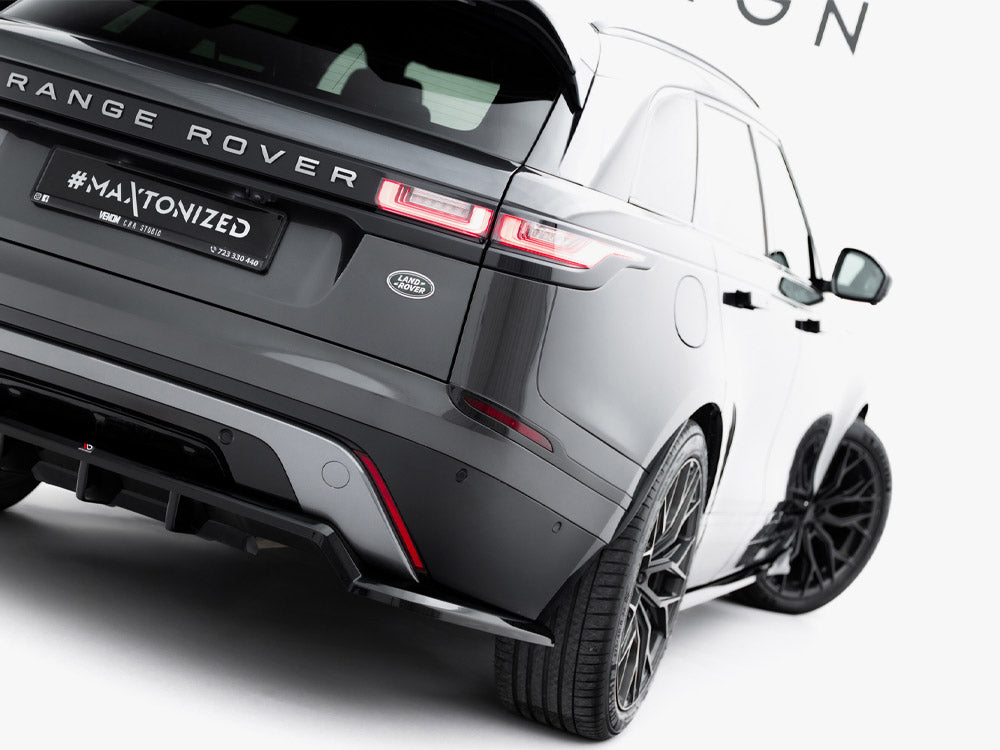 Rear Splitter (Vertical Bars) V.2 compatible with Land Rover Range Rover Velar R-Dynamic Mk1
