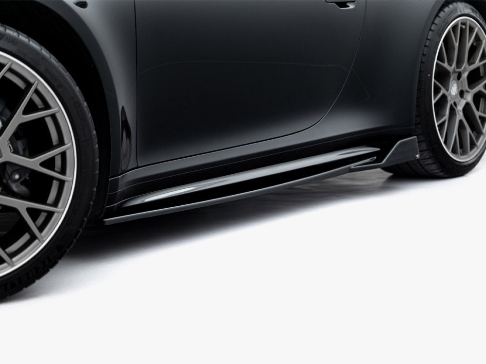 Side Skirts Diffusers V.2 compatible with Porsche 911 Carrera Sport Design 992