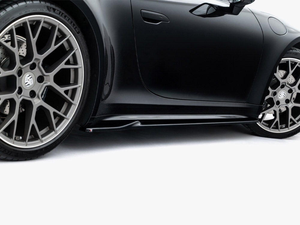 Side Skirts Diffusers V.1 compatible with Porsche 911 Carrera Sport Design 992