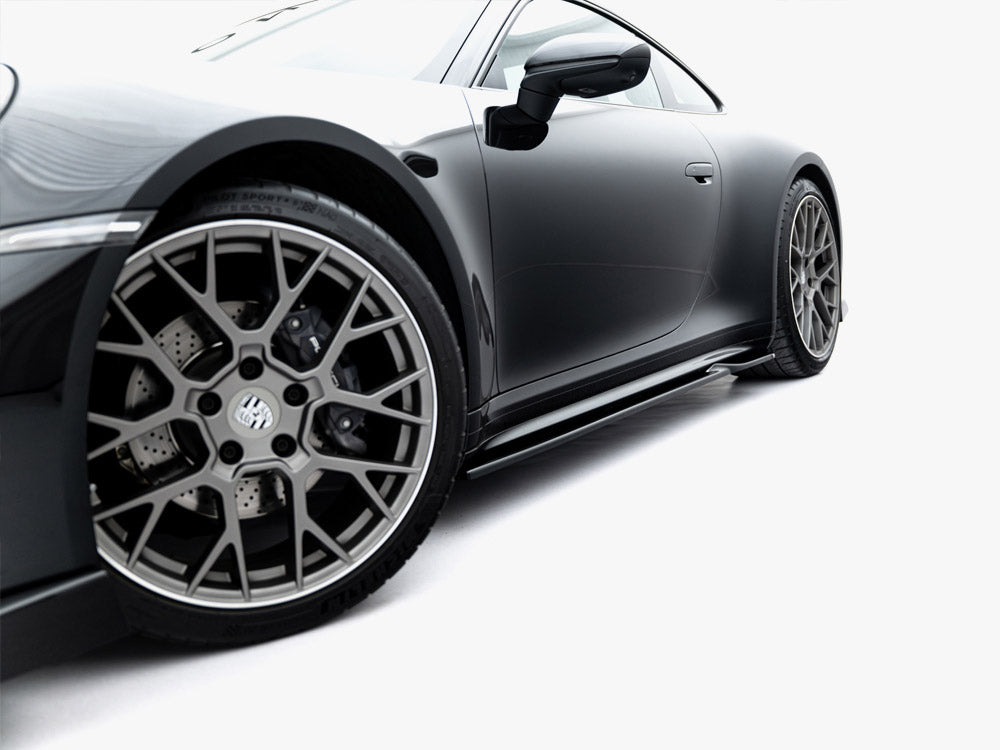 Side Skirts Diffusers V.1 compatible with Porsche 911 Carrera Sport Design 992