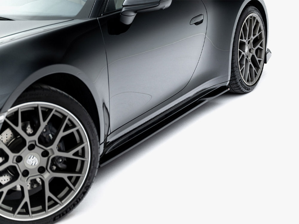 Side Skirts Diffusers V.1 compatible with Porsche 911 Carrera Sport Design 992