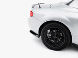 Rear Side Splitters compatible with Mazda MX-5 Mk3 (NC) Facelift