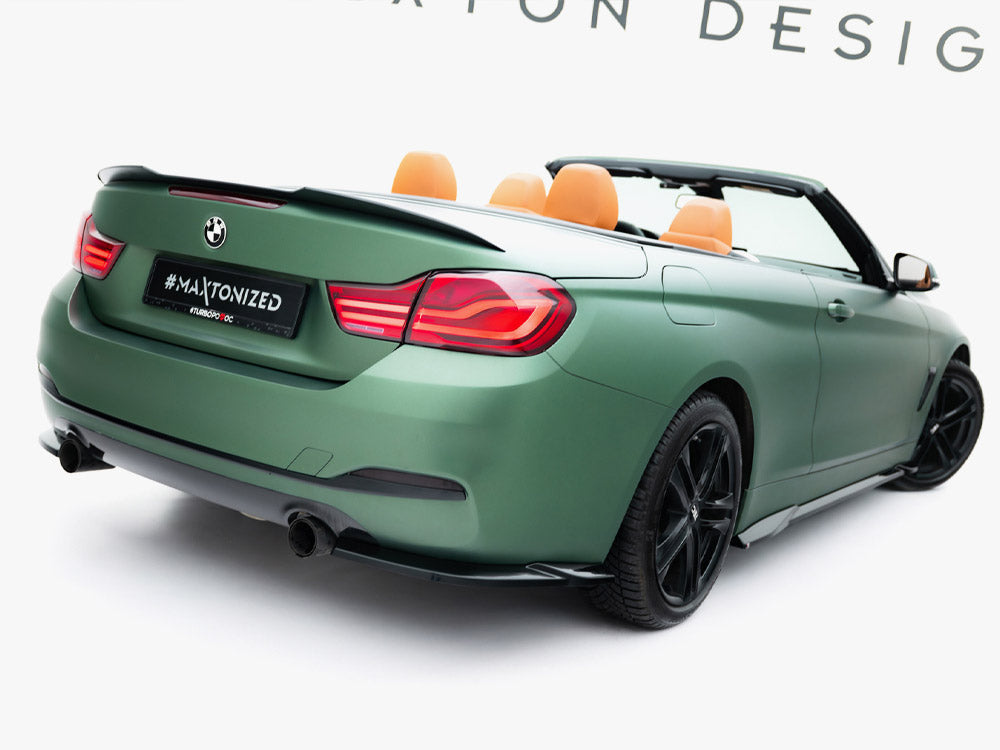 Rear Side Splitters compatible with BMW 4 Cabrio / Coupe F33 / F32