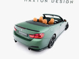 Rear Side Splitters compatible with BMW 4 Cabrio / Coupe F33 / F32