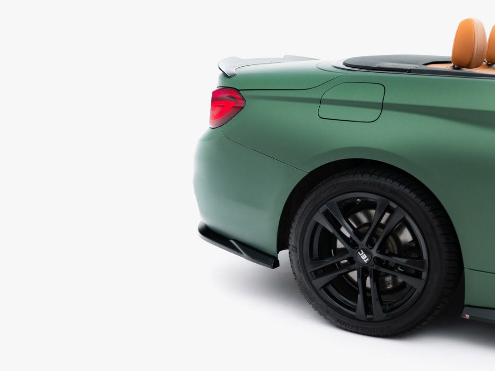 Rear Side Splitters compatible with BMW 4 Cabrio / Coupe F33 / F32