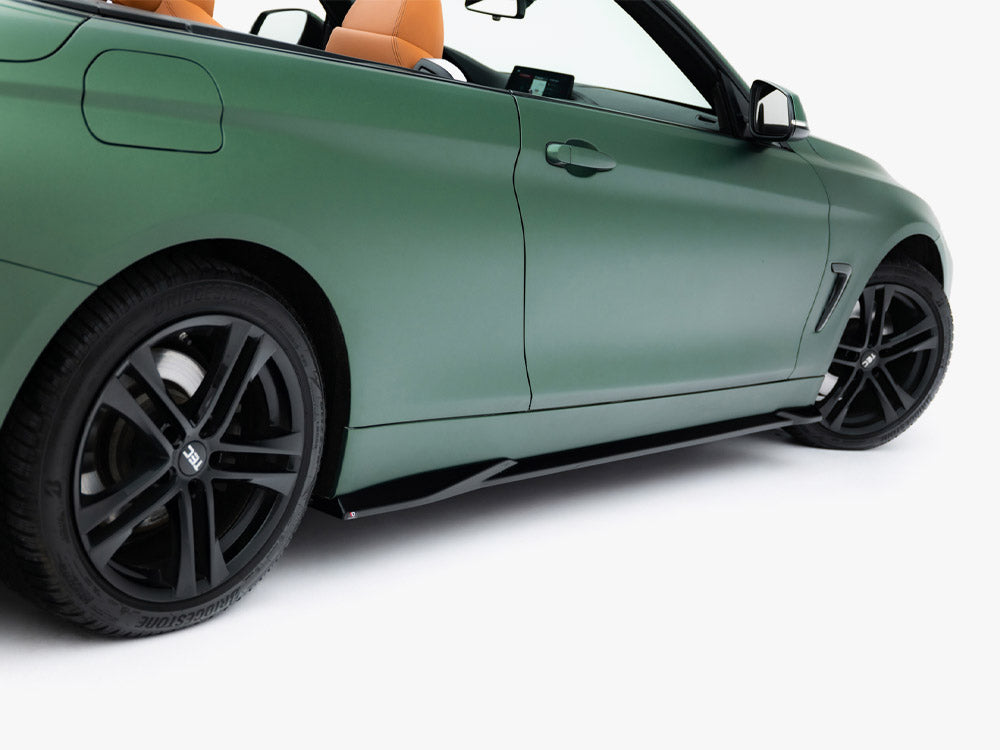 Side Skirts Diffusers compatible with BMW 4 Cabrio / Coupe F33 / F32