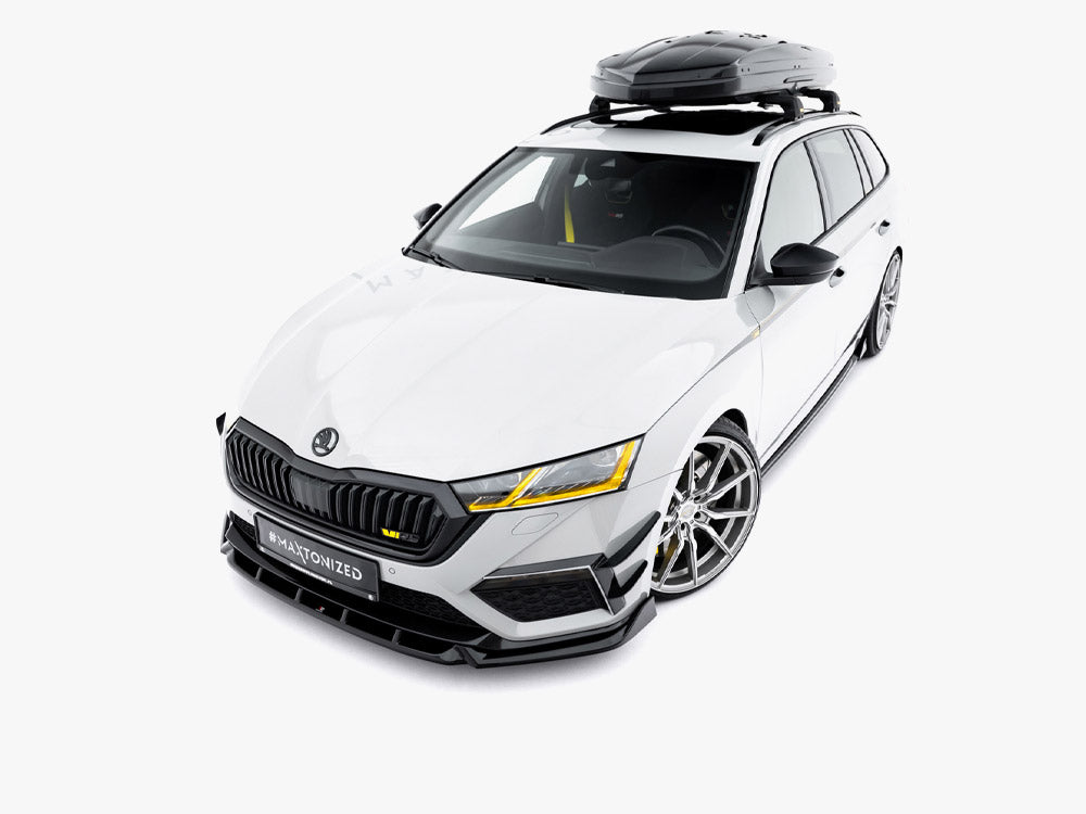 Front Splitter V.5 compatible with Skoda Octavia RS Mk4