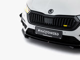 Front Splitter V.4 compatible with Skoda Octavia RS Mk4