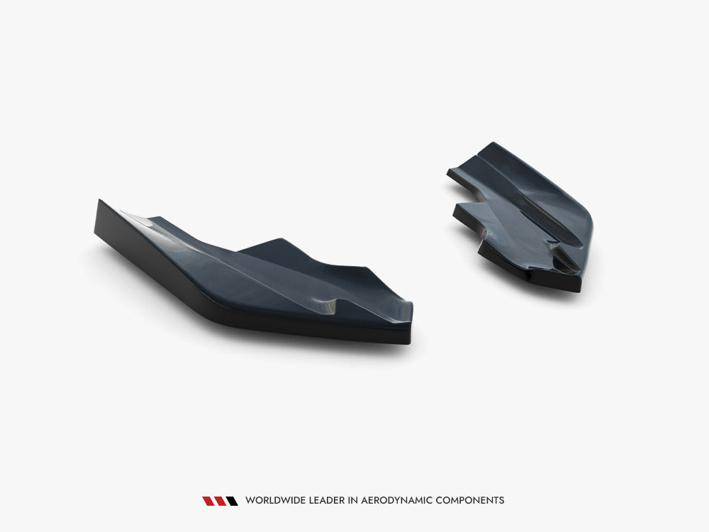 Rear Side Splitters V.6 compatible with Volkswagen Golf R Mk8 Facelift