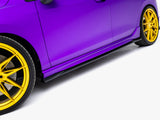 Side Skirts Diffusers V.5 compatible with Volkswagen Golf R Mk8 / Mk8 Facelift