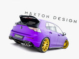 Rear Side Splitters V.8 compatible with Volkswagen Golf R Mk8 / Mk8 Facelift