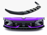 Front Splitter V.3 compatible with Volkswagen Golf R Mk8 Facelift