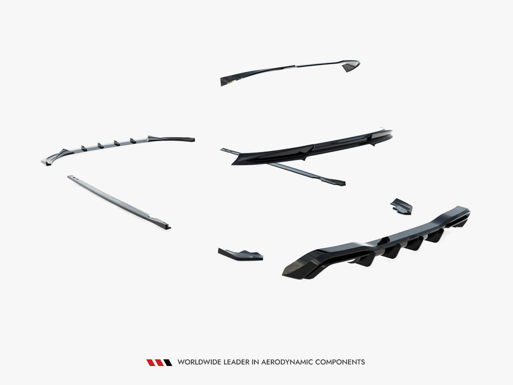 Full Body Kit Set 5 compatible with Volkswagen Golf R Mk8 Facelift