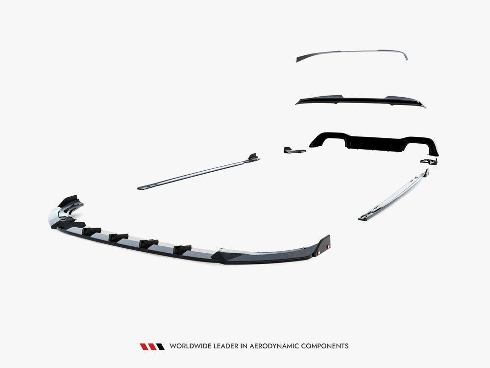 Full Body Kit Set 4 compatible with Volkswagen Golf R Mk8 Facelift