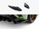 Rear Side Splitters V.3 compatible with Audi S3 Sportback Facelift