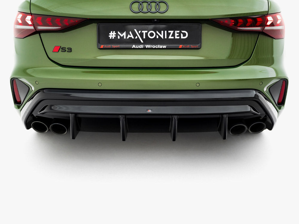 Rear Valance compatible with Audi S3 Sportback 8Y Facelift
