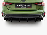 Rear Valance compatible with Audi S3 Sportback 8Y Facelift