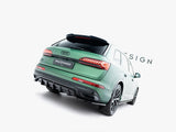 Rear Splitter (Vertical Bars) compatible with Audi Q7 S Line Mk2 Facelift