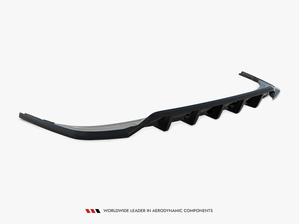 Rear Splitter (Vertical Bars) compatible with Audi Q7 S Line Mk2 Facelift