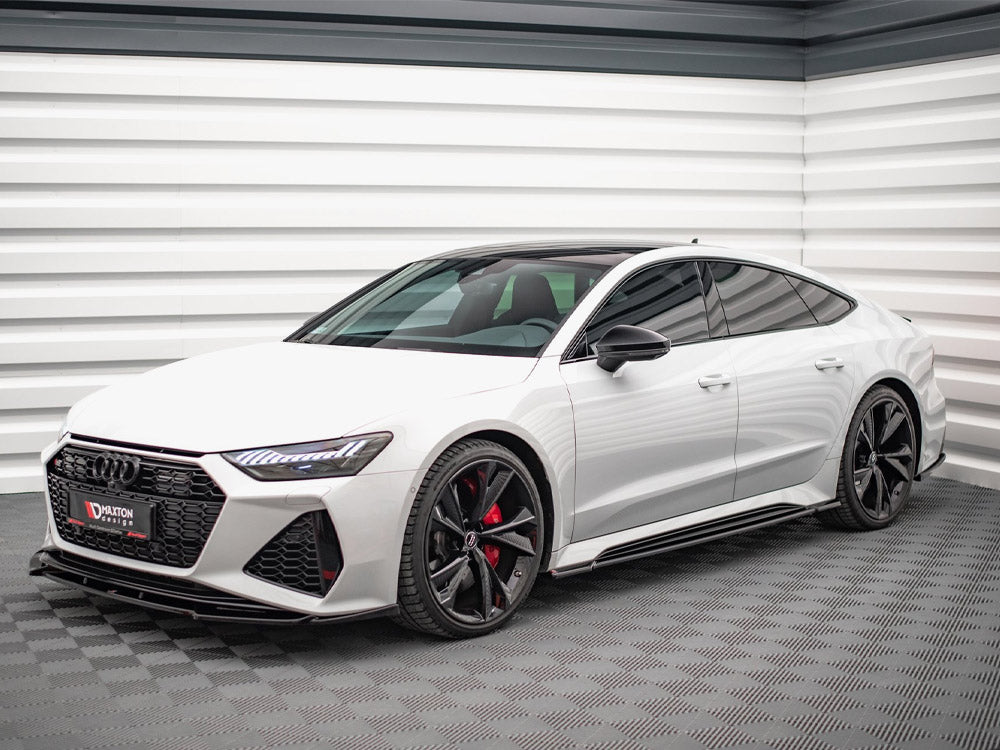 Side Skirts Splitters V.1 compatible with Audi RS 7 C8