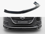 Front Splitter compatible with Mercedes-Benz V AMG Line W447 Facelift 2